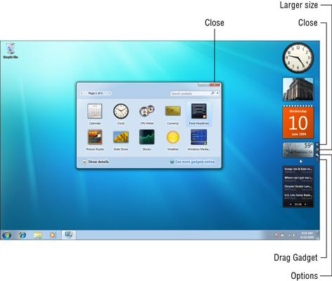 Gadget Gallery Windows 7